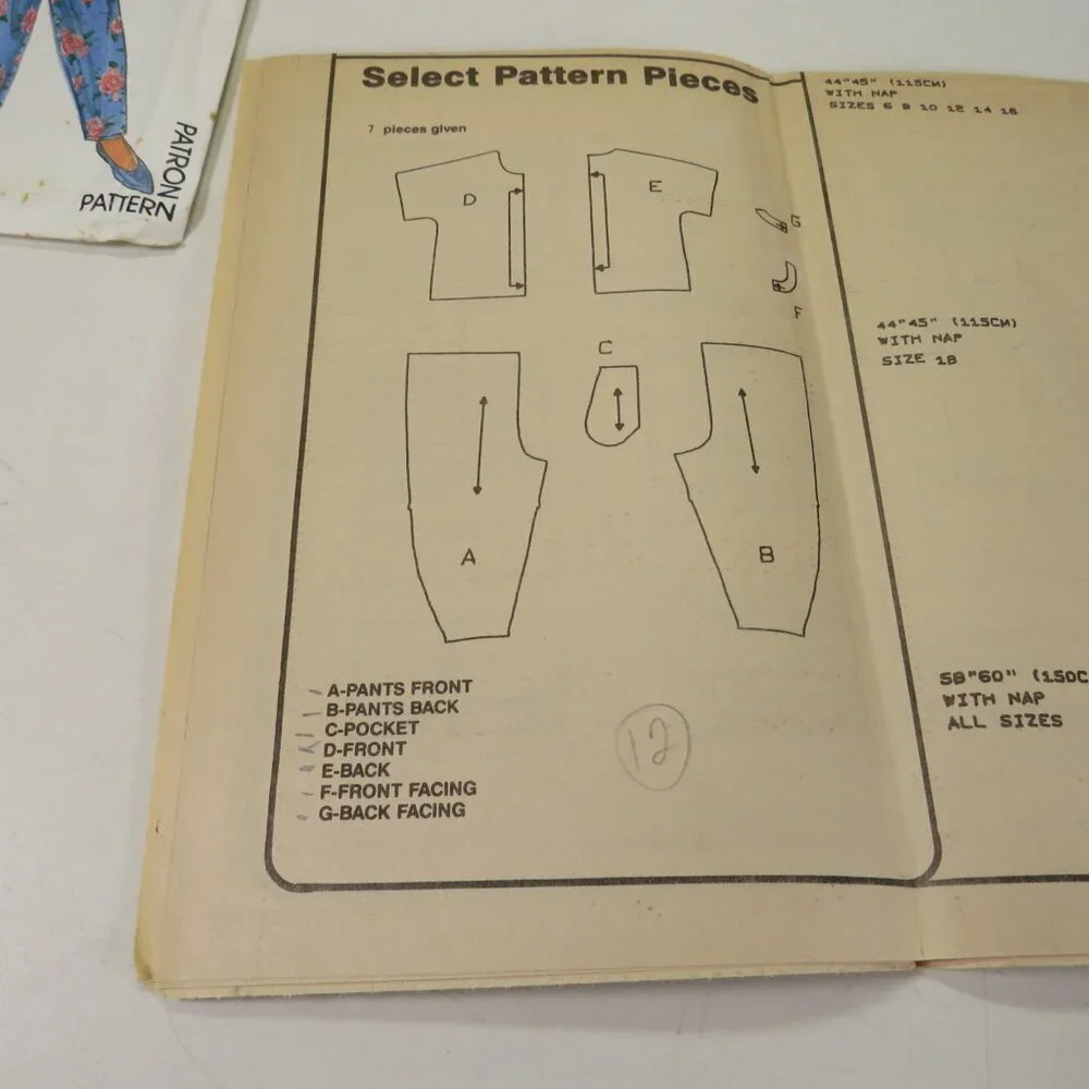 Simplicity 7810 clothing